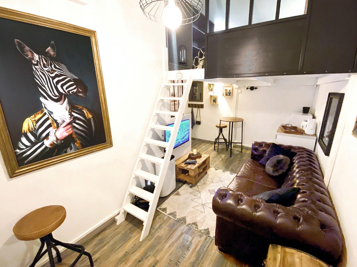 L'intimiste: Private Duplex In Saint-lô Apartment Saint-Lo